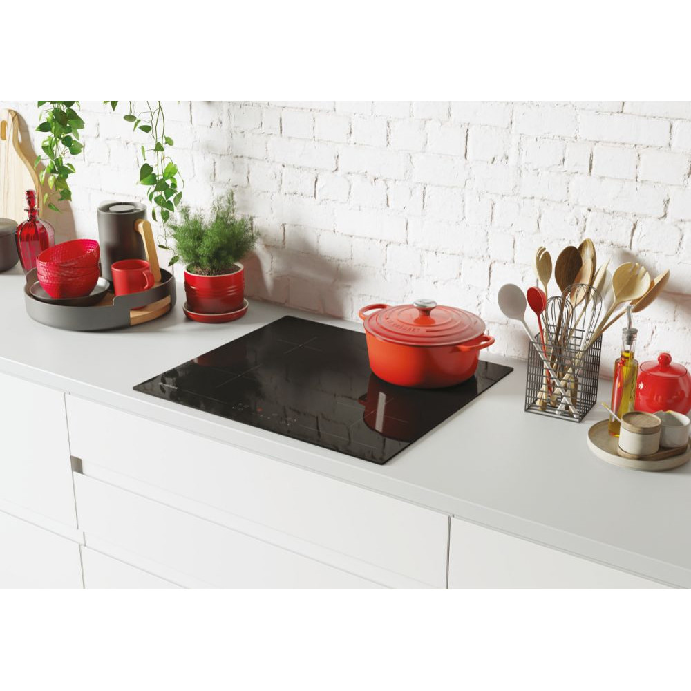 Plaque De Cuisson Électrique HOOVER HH64DCT / 4 Feux / 60 Cm / NOIR