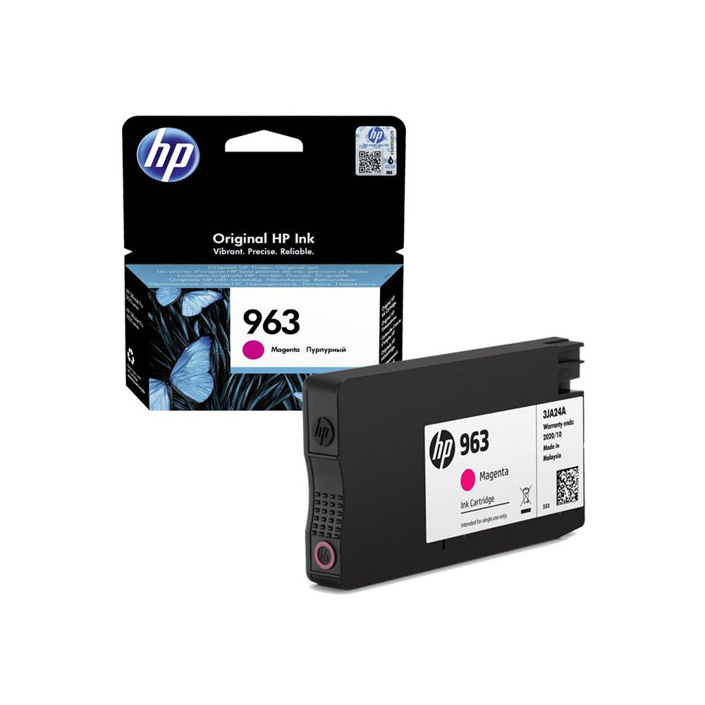 Cartouche d'encre Originale HP 963 / Magenta