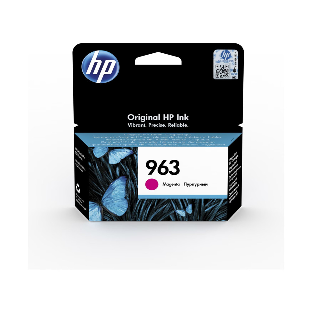 Cartouche d'encre Originale HP 963 / Magenta