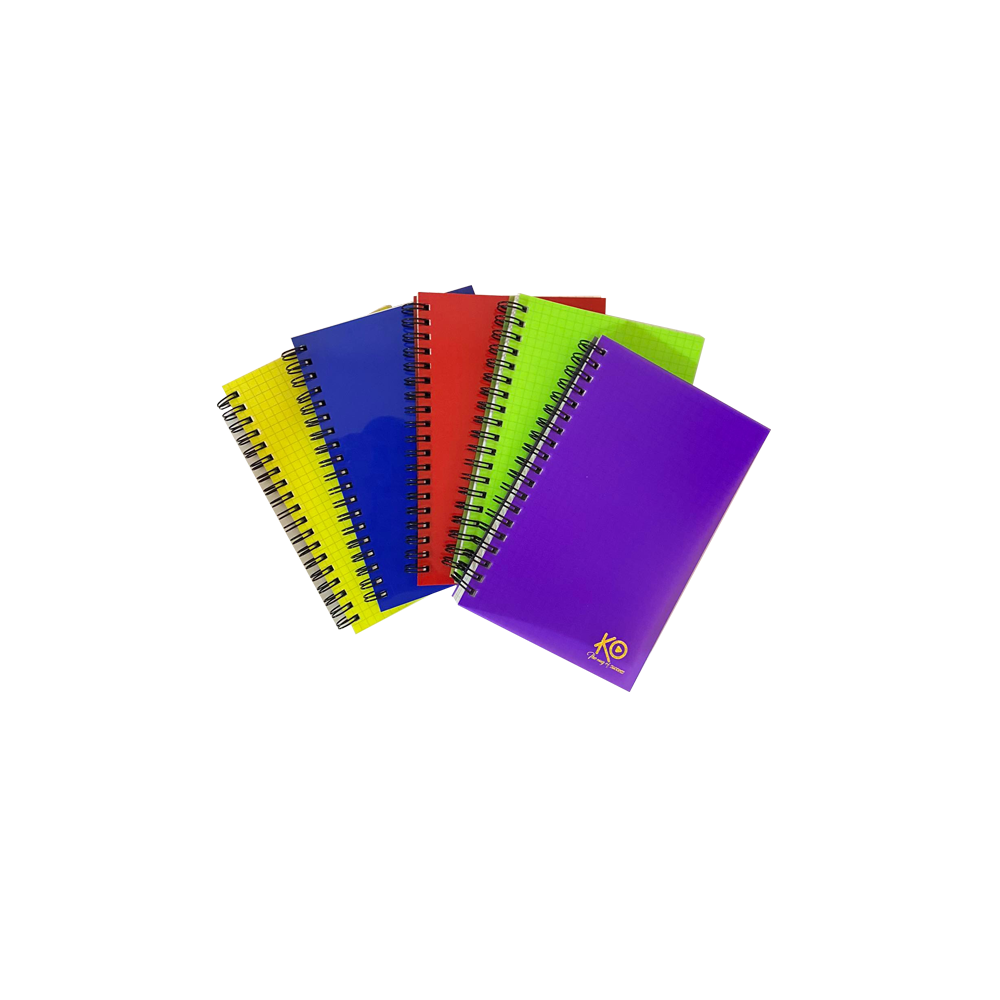 Carnet WIRO KO A5 AVEC SPIRALE  / 10.5x 14.8 / 180 Pages / 80Gr