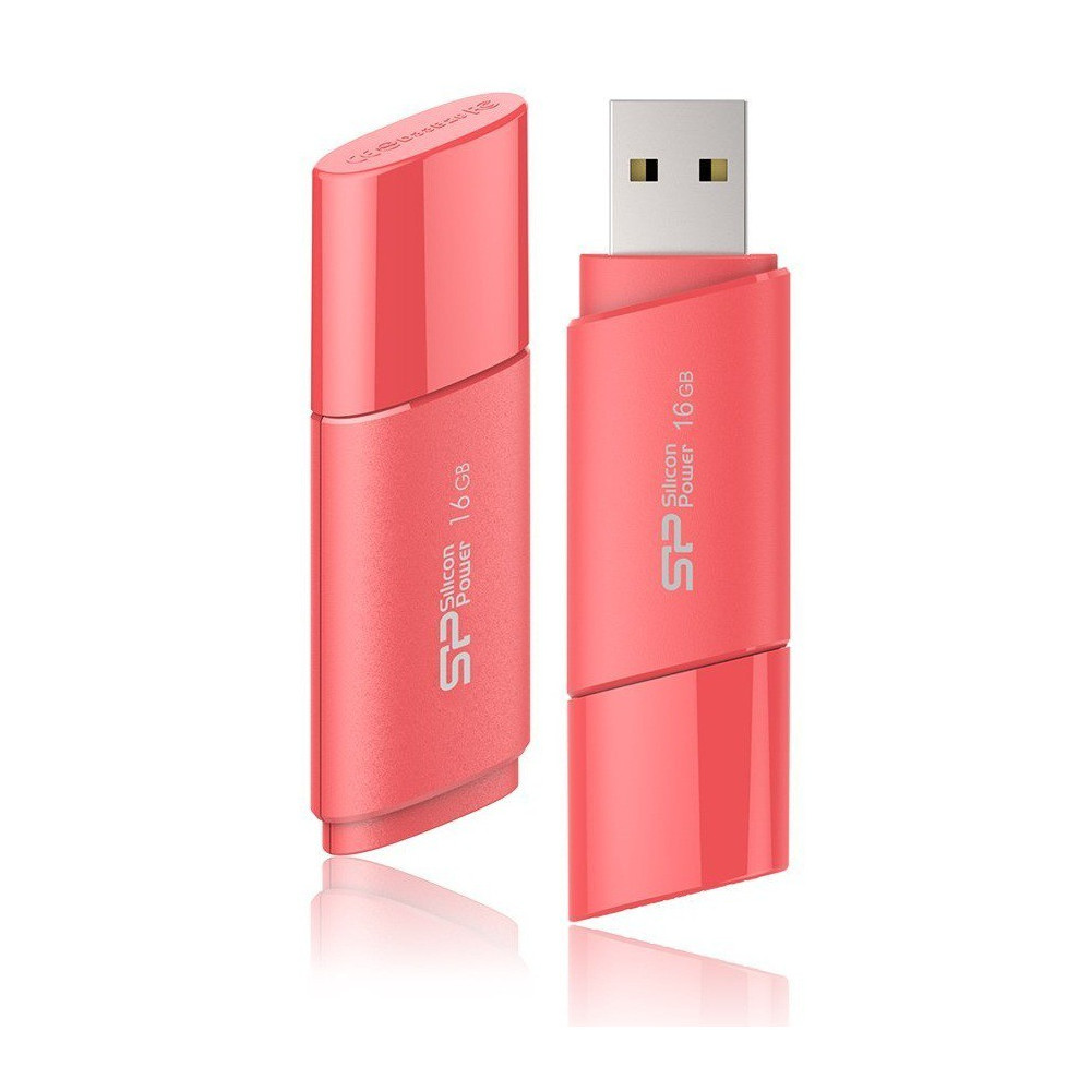 Clé USB Silicon Power Ultima U06 / 16 Go / Rose