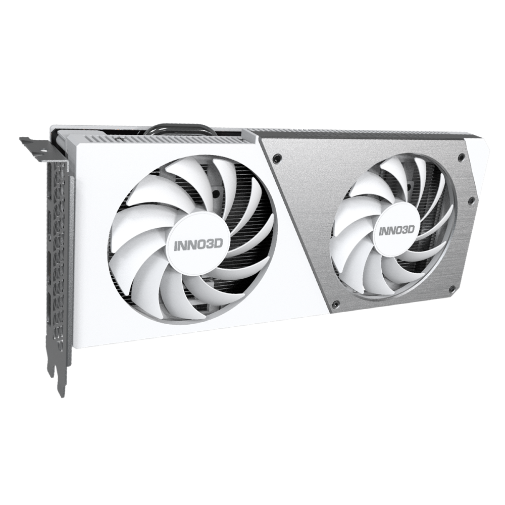 Carte Graphique INNO3D GeForce RTX 4060 TWIN X2 OC White / 8 Go GDDR6