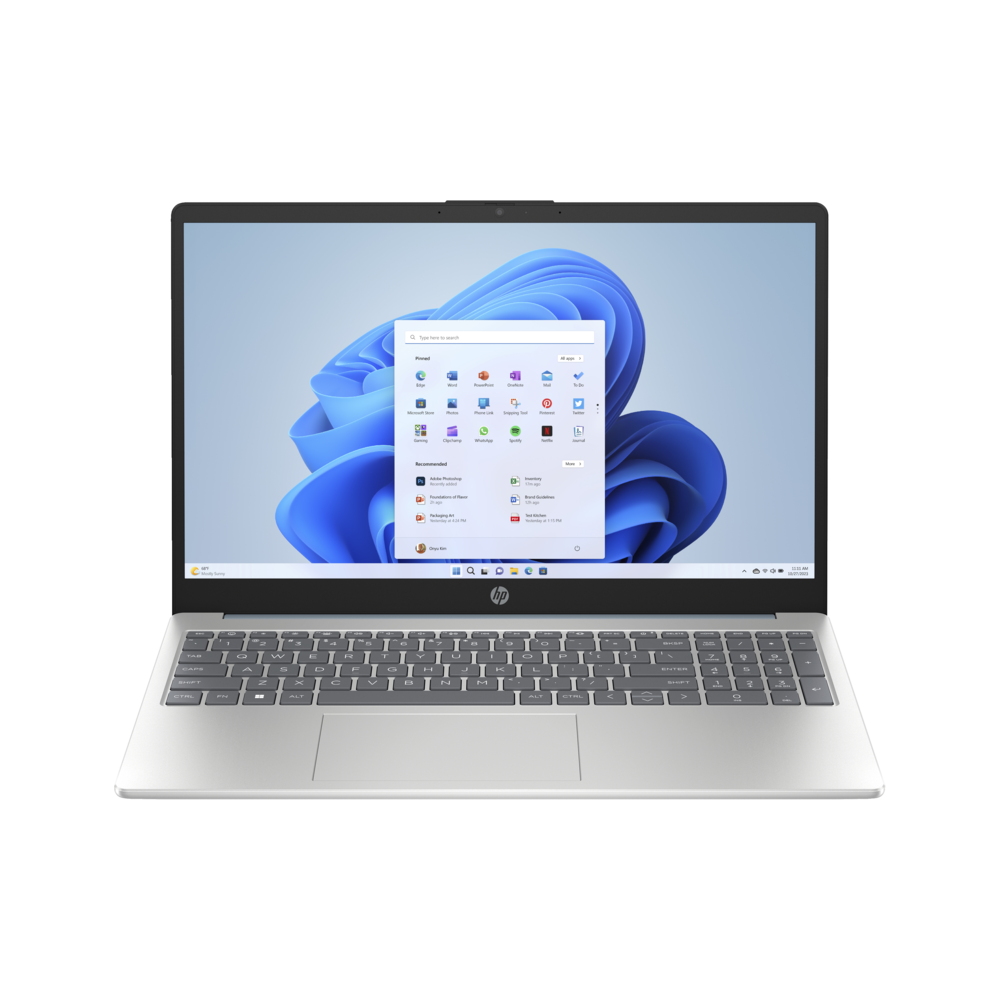PC Portable HP 15-fc0020nk / Ryzen 3 7320U / 4 Go / 256 Go SSD / Bleu / Windows 11