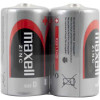 PILES SALINE MAXELL R20 CARBONE ZINC 1.50 V (2-SHRINK)