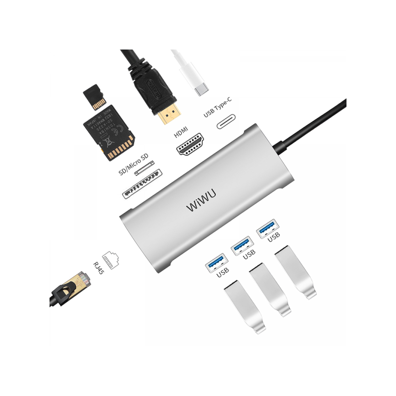 Station d'accueil USB-C Multiport