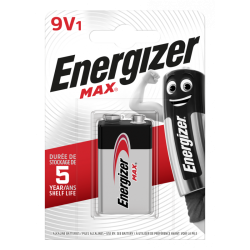 PILE ENERGIZER MAX 9V...