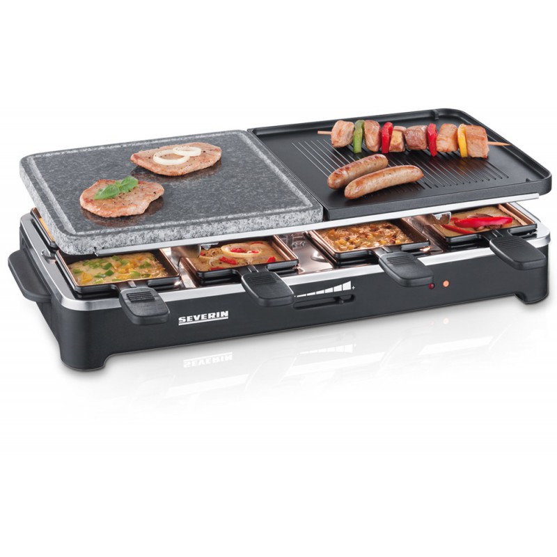 Grill raclette avec pierre de cuisson Severin RG2341