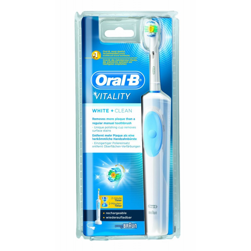 Brosse à dents électrique Oral-B Vitality White Plus Clean