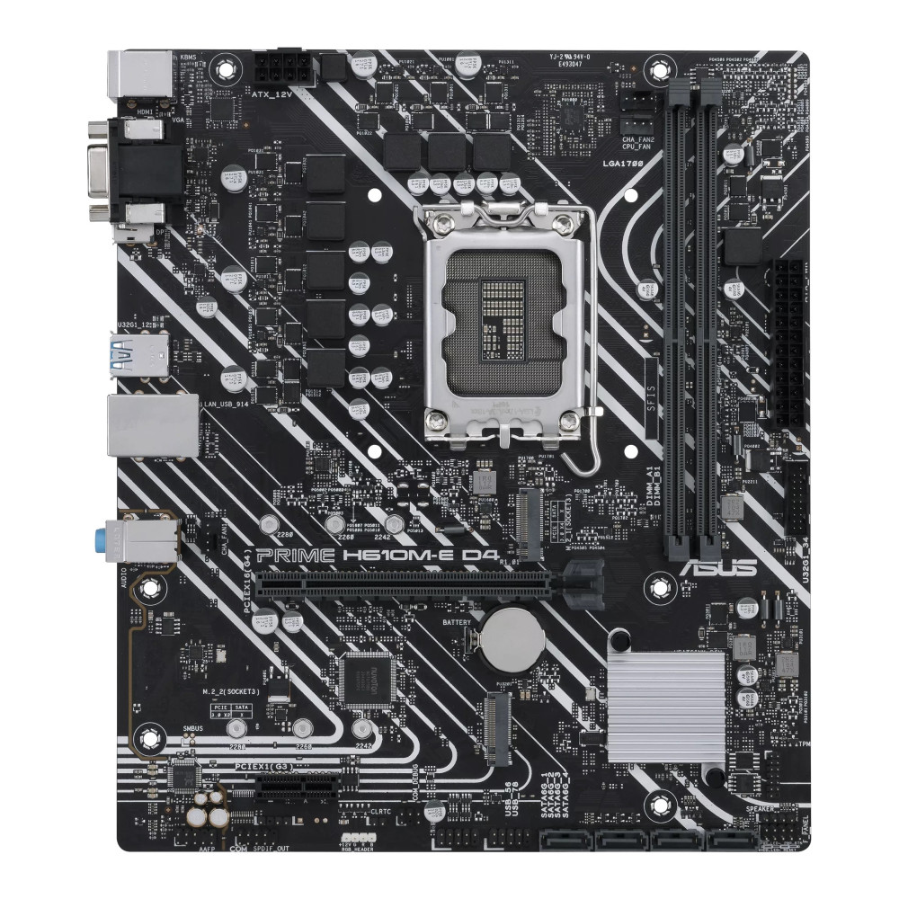 Carte mère ASUS PRIME H610M-E D4 CSM