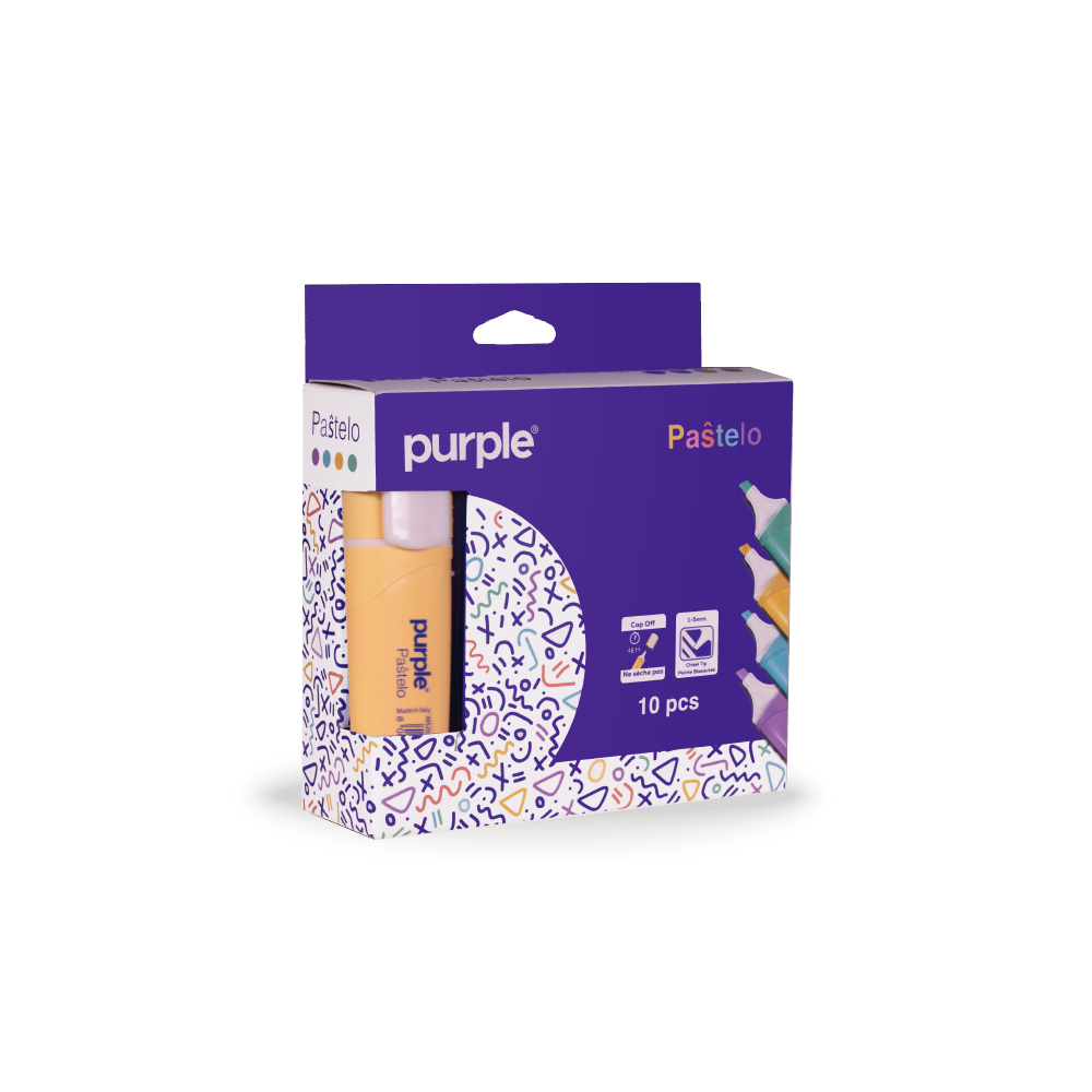 BOITE SURLIGNEUR PASTELO / Vert Pastel