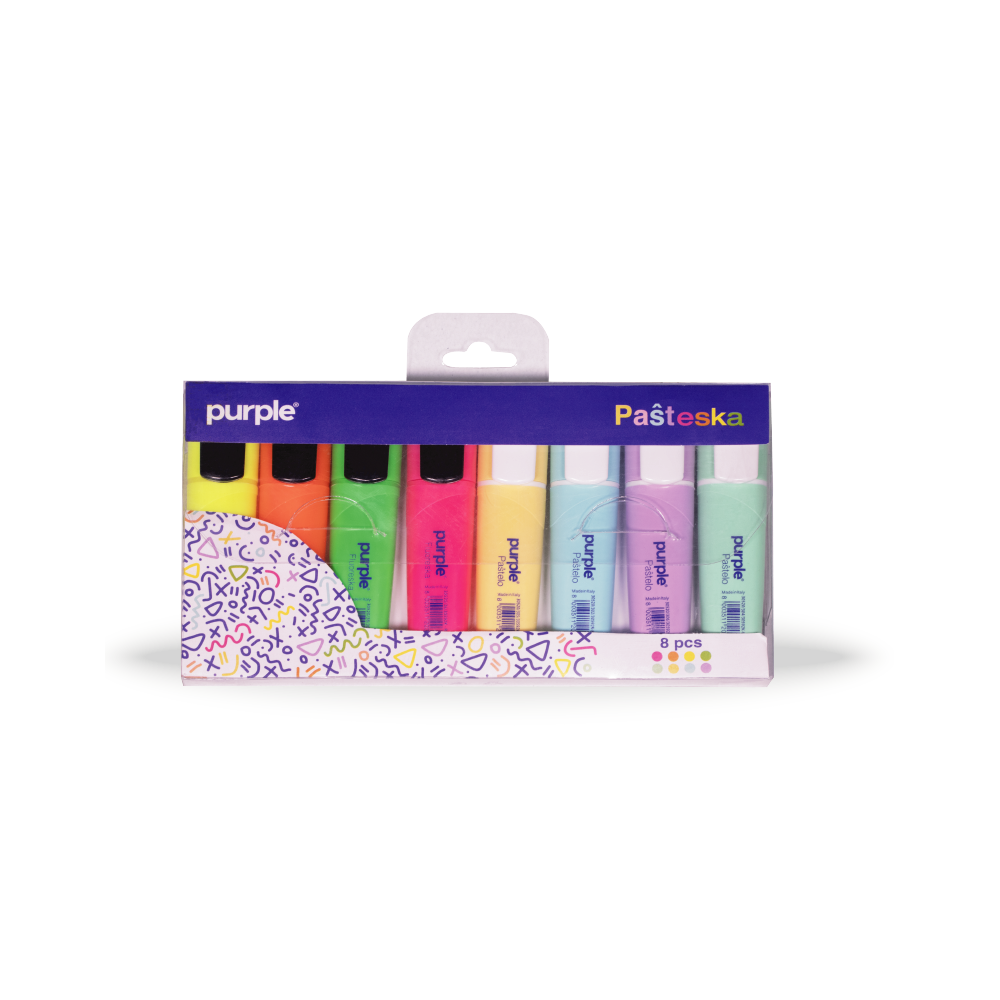 ETUI 8 SURLIGNEUR PASTESKA / ASSORTIS