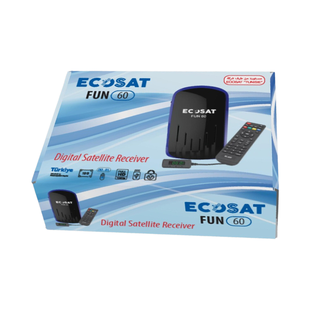 Récepteur ECOSAT FUN 60 Full HD