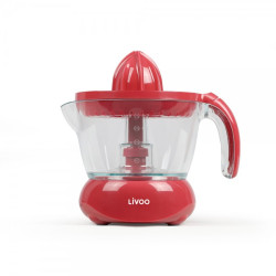 PRESSE AGRUMES LIVOO DOD131R / 25W / ROUGE