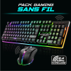 Ensemble Clavier et Souris Gamer Sans Fil Spirit of Gamer ULTIMATE 600 / Noir
