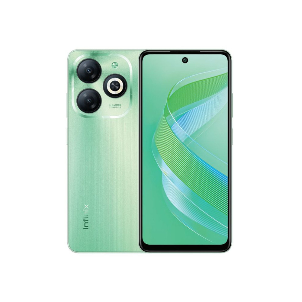 SMARTPHONE INFINIX SMART 8 / 4GO / 128GO / Vert + Un Abonnement  Offert