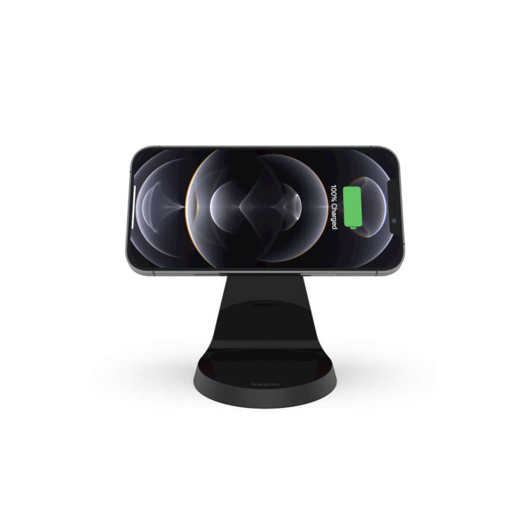 Support de Charge Sans Fil + ADAPTATEUR SECTEUR / 7.5 W / NOIR