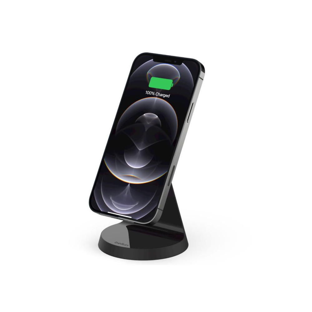 Support de Charge Sans Fil + ADAPTATEUR SECTEUR / 7.5 W / NOIR