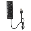 Hub USB 4 Ports avec Interrupteur