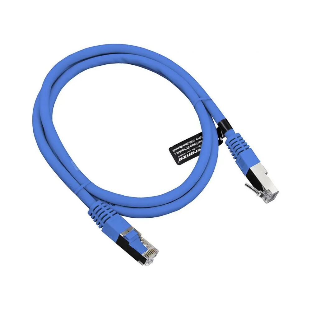 CÂBLE RÉSEAU UTP CAT 5 RJ45 0.5 M / Bleu