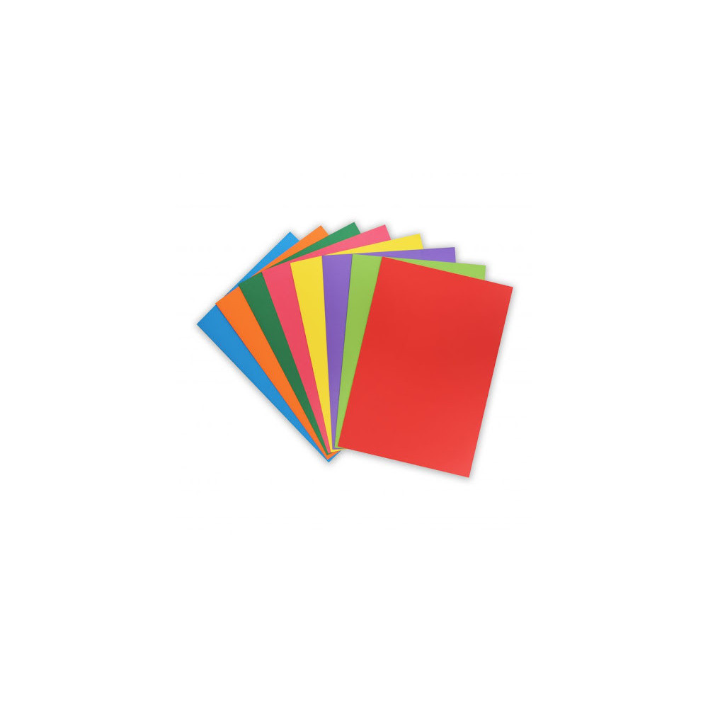 100 Chemises Cartonnée BRISTOL 5 / 160G / Couleurs Assorties
