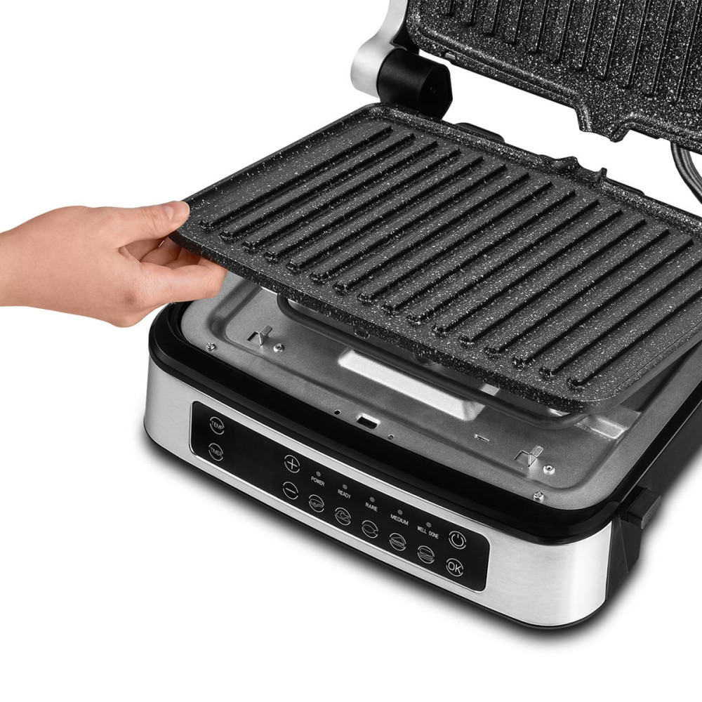 Grill Chef ZEEGMA 2EN1 Viande Pain / 2100W
