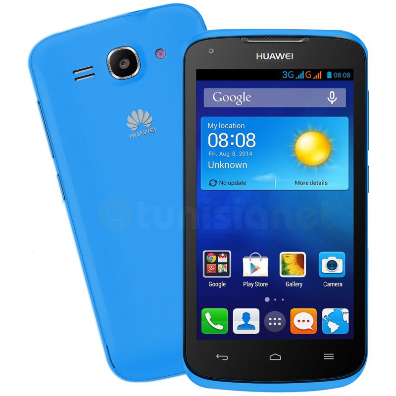 Téléphone Portable Huawei Y520 / Double SIM / Noir