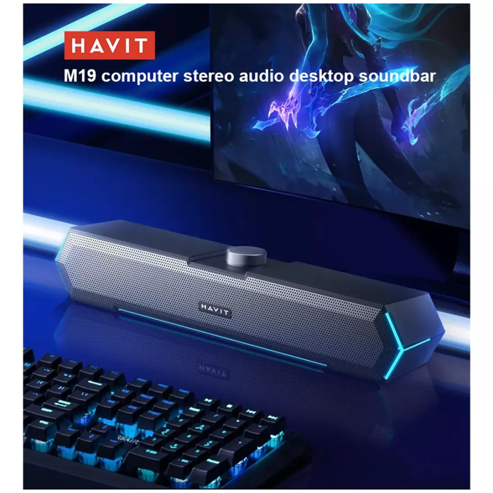 Haut Parleur Filaire GAMER HAVIT M19 / NOIR