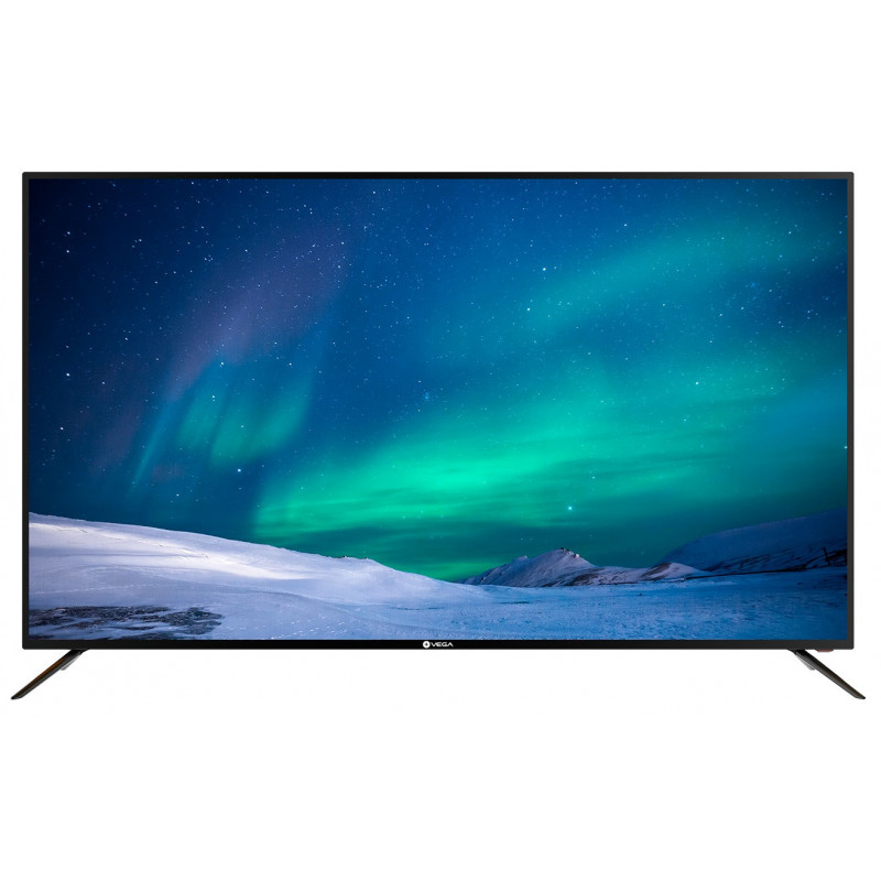 TV VEGA 65" Flat Smart Android 4K UHD LED / Google TV /  Récepteur intégré