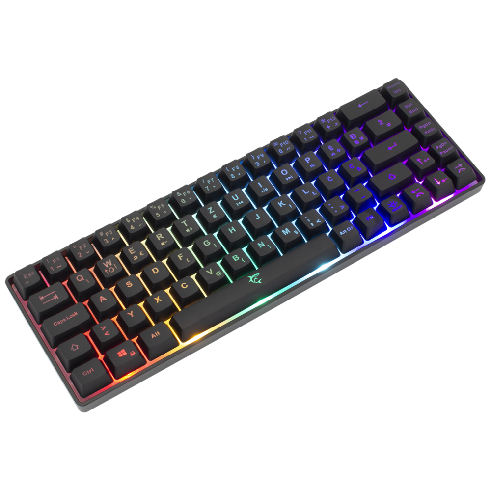 Clavier Gaming White Shark RONIN GK-2201 / Noir