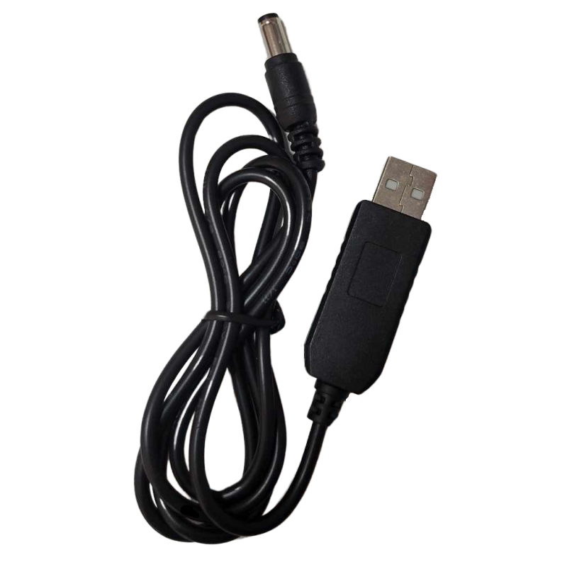 Câble Alimentation USB DC5.5x 2.1MM / NOIR
