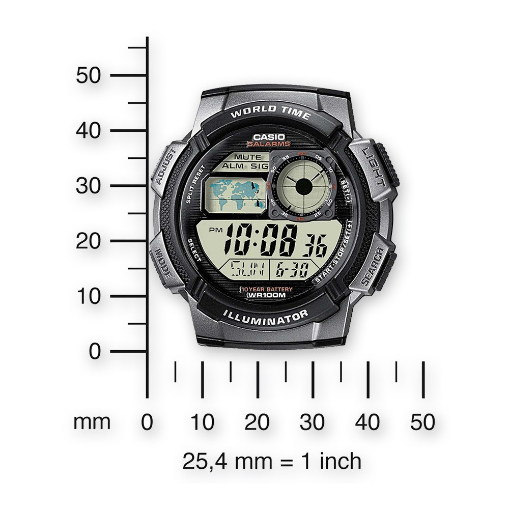 Montre Homme Casio AE-1000W-1BV