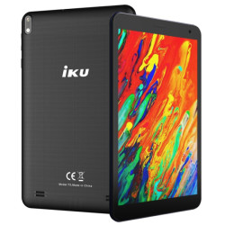 Tablette Iku T5 / 8" / 2G / 32G / Wi-Fi / Noir + CASQUE ET POCHETTE