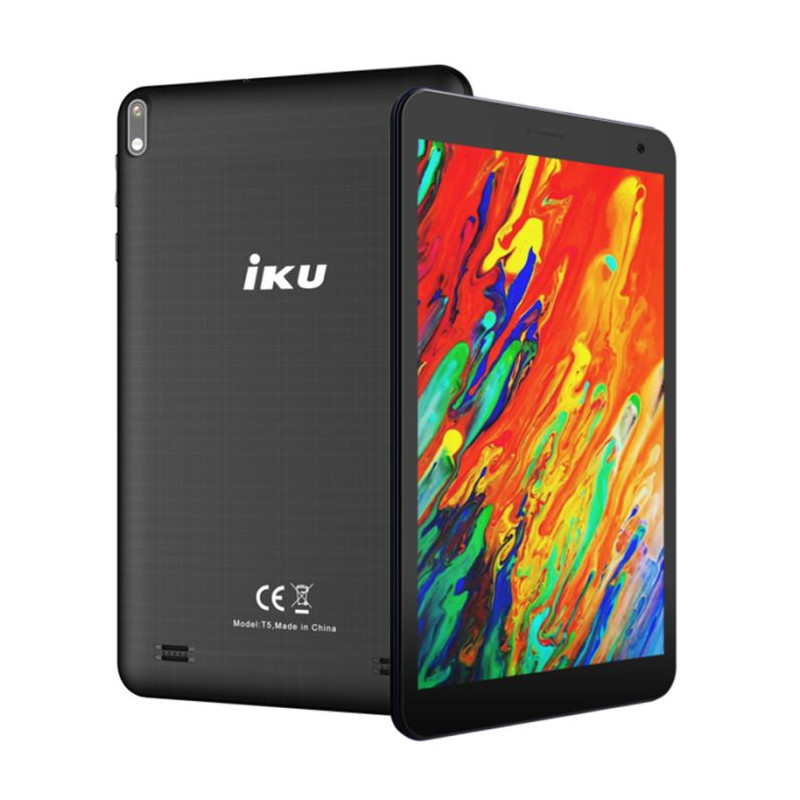 Tablette Iku T5 / 8" / 2G / 32G / Wi-Fi / Noir + CASQUE ET POCHETTE