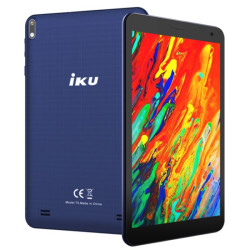 Tablette Iku T5 / 8" / 2G / 32G / Wi-Fi / Bleu + CASQUE ET POCHETTE
