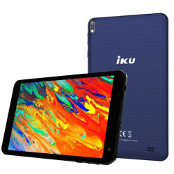 Tablette Iku T5 / 8" / 2G / 32G / Wi-Fi / Bleu + CASQUE ET POCHETTE