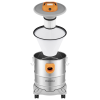 Aspirateur ZEEGMA Pro Poussière et Cendres / 1600W / 20L