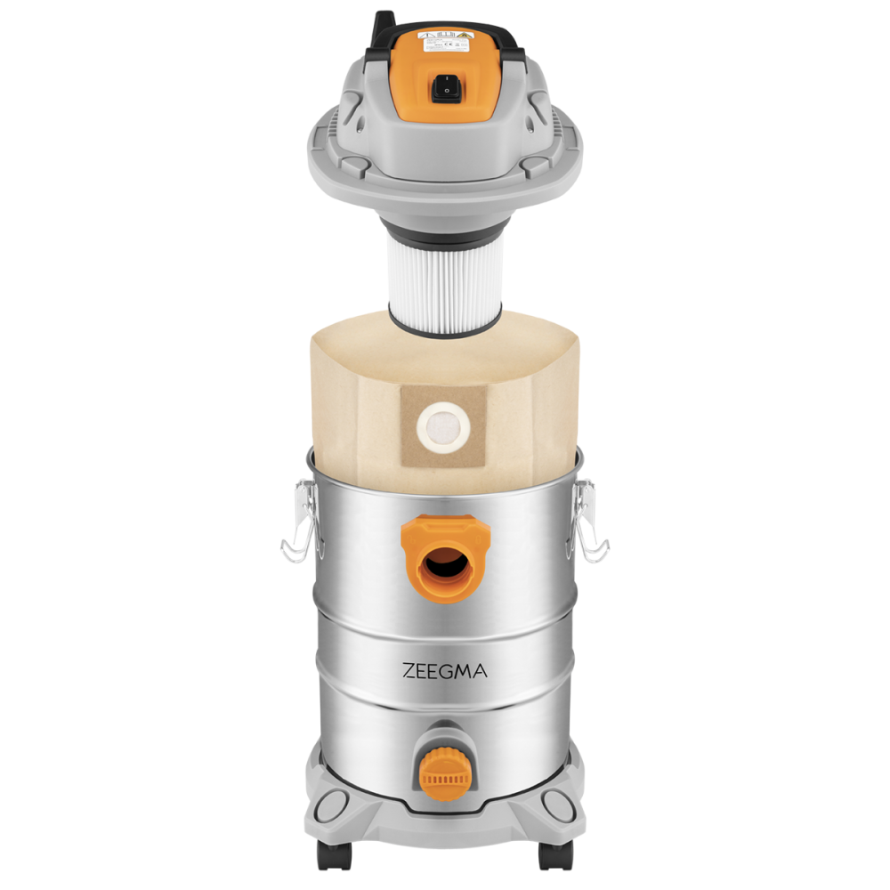 Aspirateur Pro Eau et poussiere ZEEGMA / 1600W / 25L