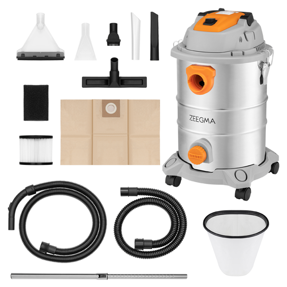 Aspirateur Pro Eau et poussiere ZEEGMA / 1600W / 25L