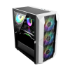 Boîtier Gamer FPMAX CL5503W mini-tour / Blanc