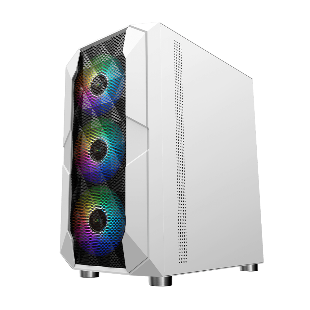 Boîtier Gamer FPMAX CL5503W mini-tour / Blanc
