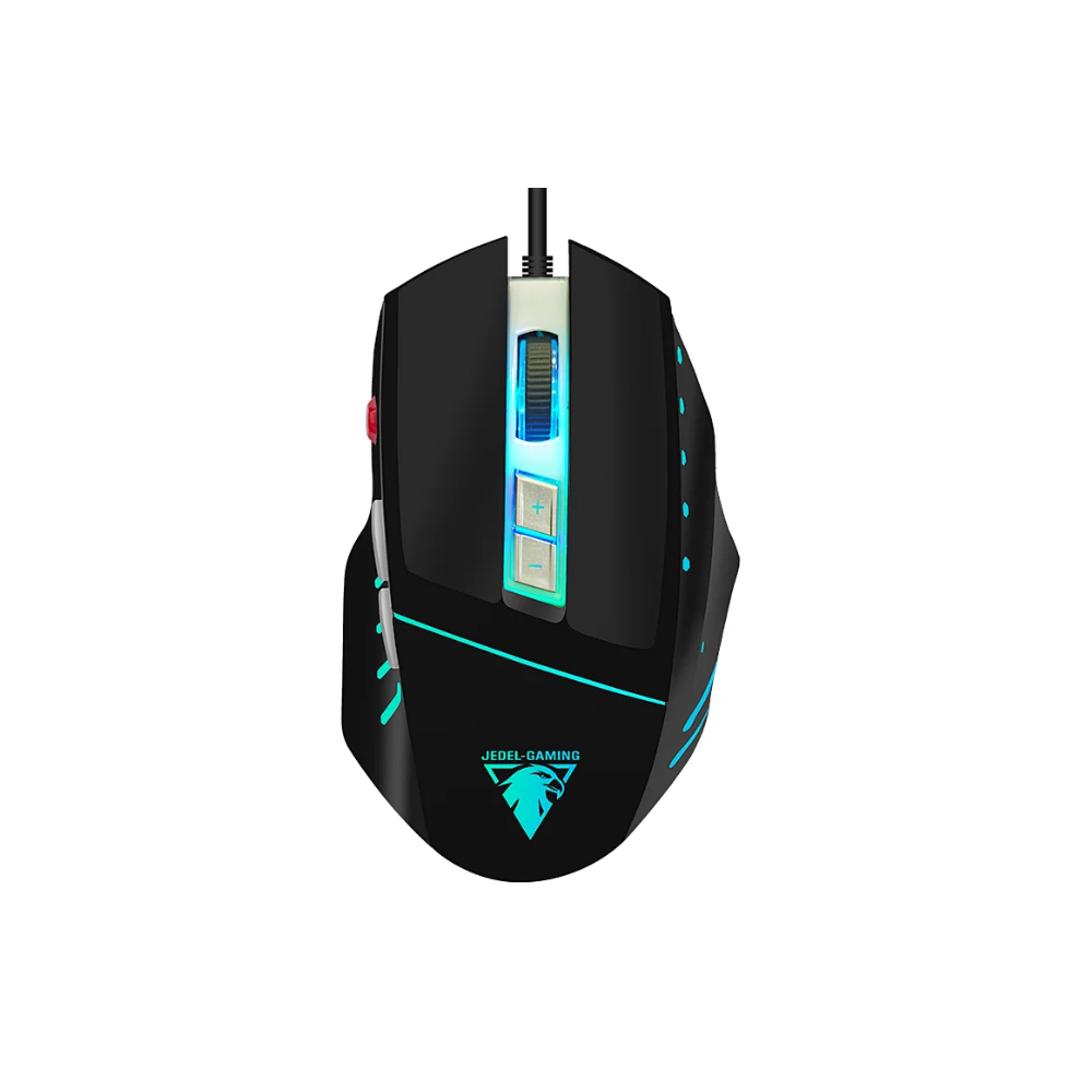 SOURIS OPTIQUE GAMER JEDEL GM890 8D USB / NOIR