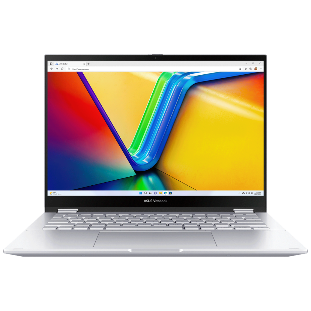 Pc Portable ASUS Vivobook S 14 Flip TP3402VA / i7-13700H / 24 Go / Windows 11 / Silver