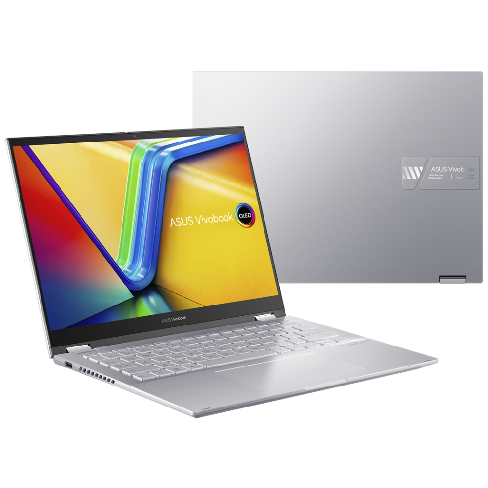 Pc Portable ASUS Vivobook S 14 Flip TP3402VA / i7-13700H / 24 Go / Windows 11 / Silver