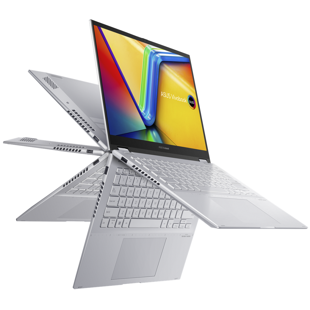 Pc Portable ASUS Vivobook S 14 Flip TP3402VA / i7-13700H / 24 Go / Windows 11 / Silver