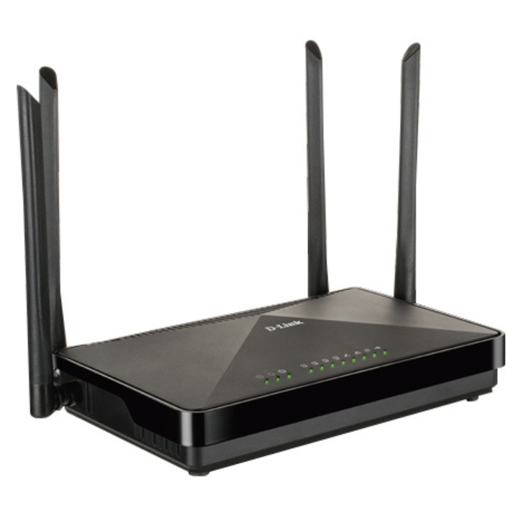 Modem-routeur sans fil D-Link DSL-245GE double bande AC1200 VDSL2/ADSL2+ / 300 MBPS