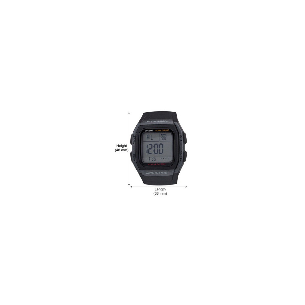 Montre Homme Casio W-96H-1BV