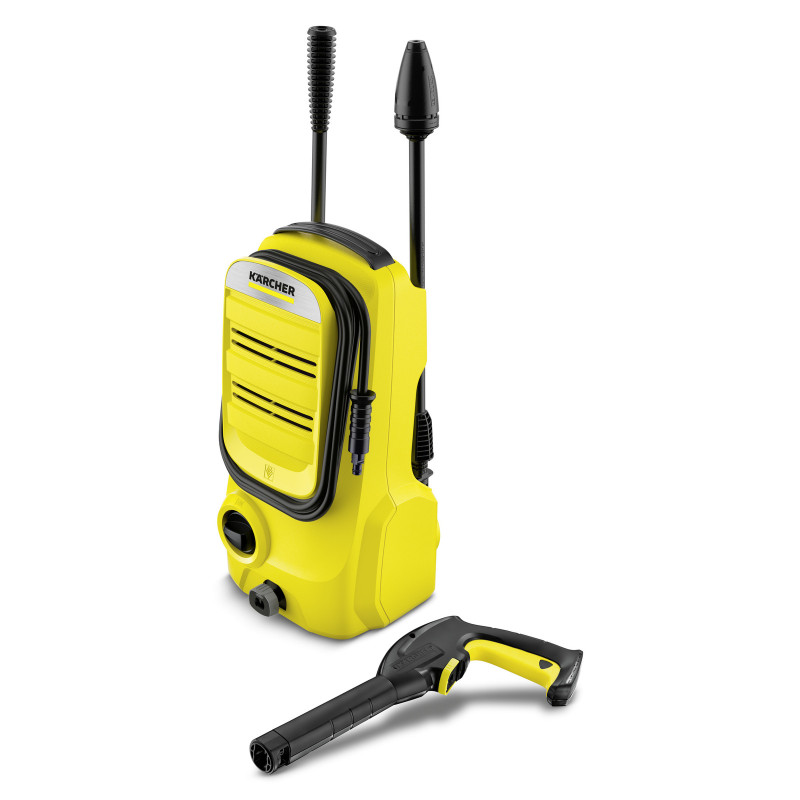NETTOYEUR HAUTE PRESSION KÄRCHER K2 COMPACT 1400W - NOIR & JAUNE