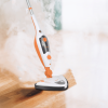 NETTOYEUR À VAPEUR 10EN1 TECHWOOD TNV-119D / 1300 W /  BLANC&ORANGE