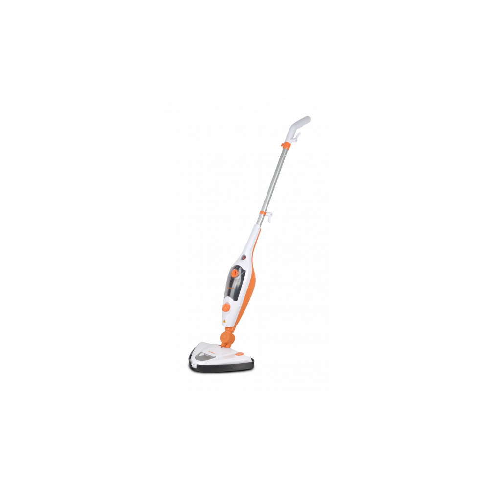 NETTOYEUR À VAPEUR 10EN1 TECHWOOD TNV-119D / 1300 W /  BLANC&ORANGE