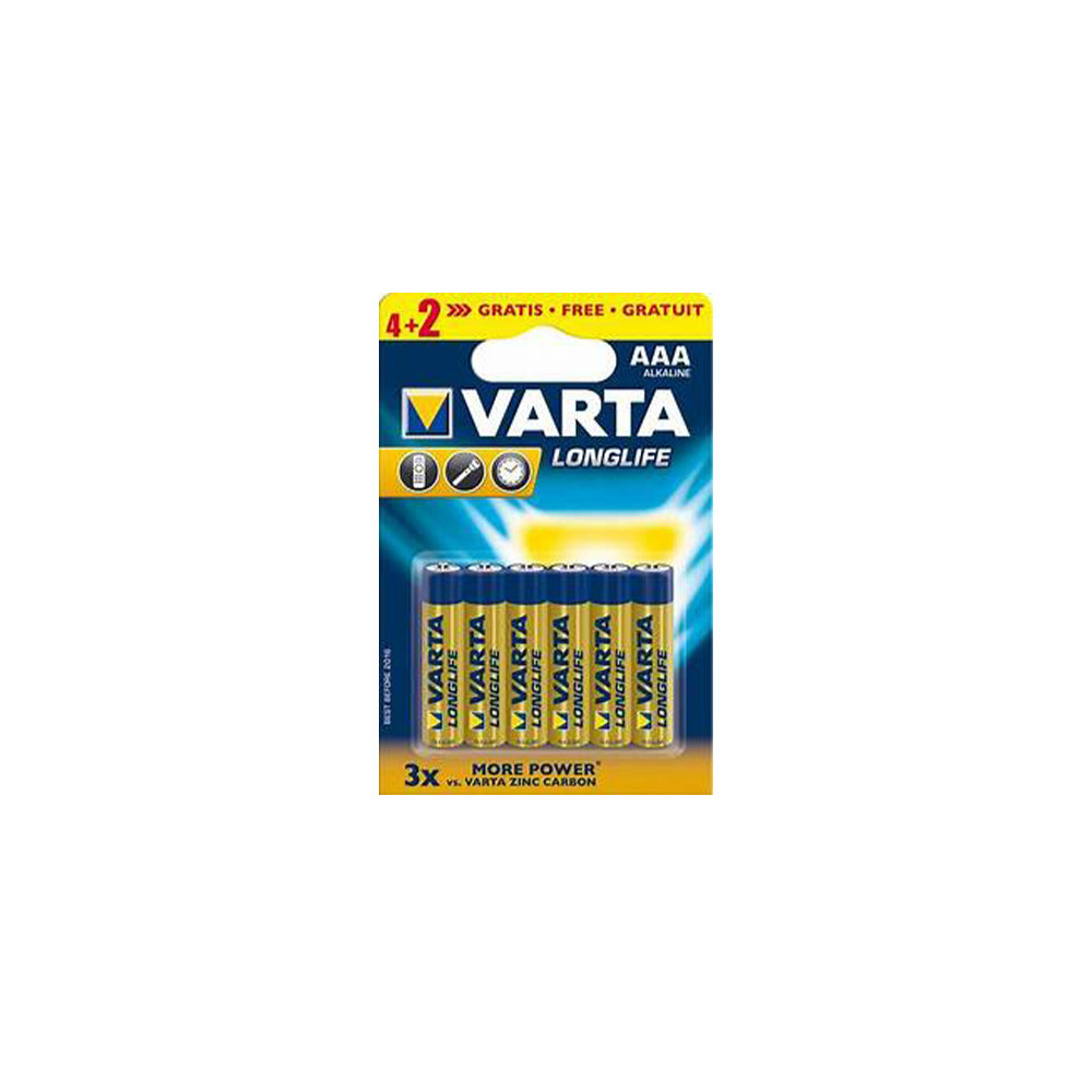 Piles LongLife Extra Varta LR6 BP4